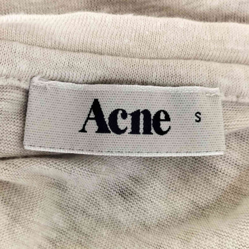 アクネ Acne WONDER LINEN ワンダー リネン ボートネック Tシャツ レディース import:S