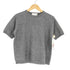 クラフトアンドバロー Croft&Barrow バングラディシュ製 カシミヤニット クルーネック 半袖Tシャツ レディース JPN:S