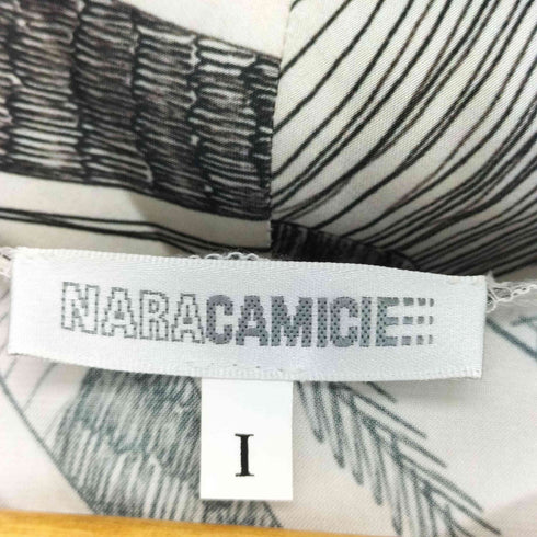 ナラカミーチェ NARACAMICIE サテンタイブラウス レディース JPN:1