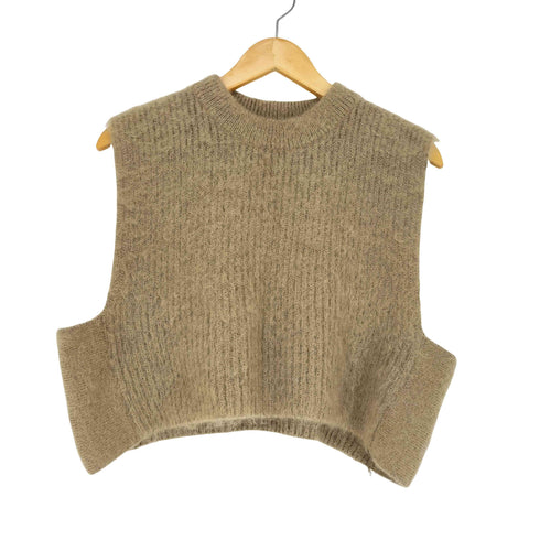 ハイク HYKE 22AW MOHAIR CROPPED VEST モヘア クロップドベスト レディース