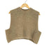 ハイク HYKE 22AW MOHAIR CROPPED VEST モヘア クロップドベスト レディース