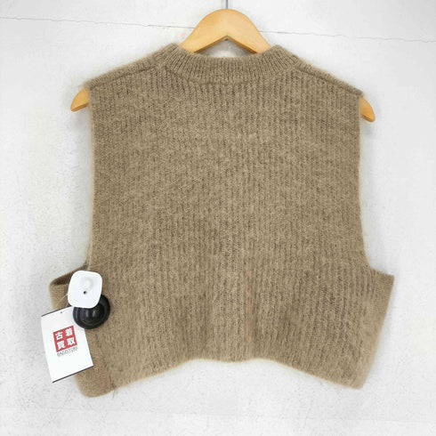 ハイク HYKE 22AW MOHAIR CROPPED VEST モヘア クロップドベスト レディース
