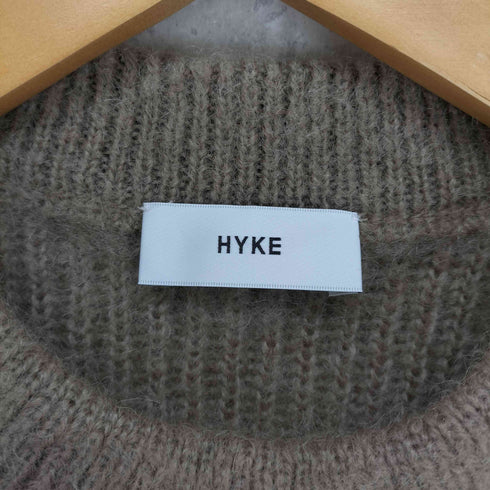 ハイク HYKE 22AW MOHAIR CROPPED VEST モヘア クロップドベスト レディース