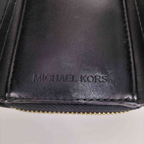 マイケルコース Michael Kors ロゴプレート 三つ折り財布 レディース