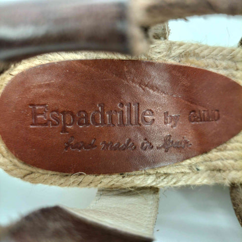 Espadrille by GAIMO ウェッジソール ストラップ サンダル レディース