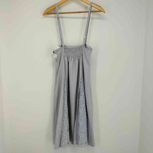 トッコクローゼット tocco closet くるみボタン付きフラワーレース切替ジャンパースカート レディース JPN:M