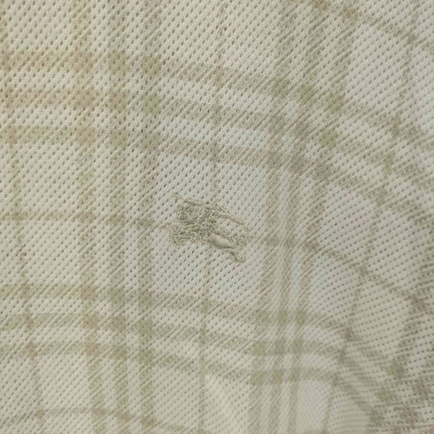 バーバリーブルーレーベル BURBERRY BLUE LABEL ウィンドウペン 鹿の子カットソー レディース import:L