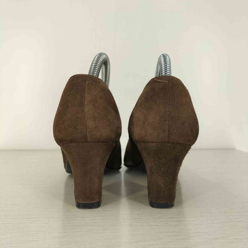 バレンシアガ BALENCIAGA レオパード柄 スウェード ハイヒール パンプス レディース 34 1/2