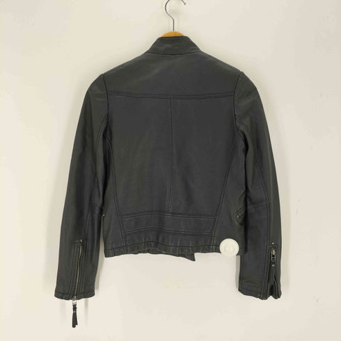 イロ IRO ラムレザーシングルライダースジャケット レディース 1