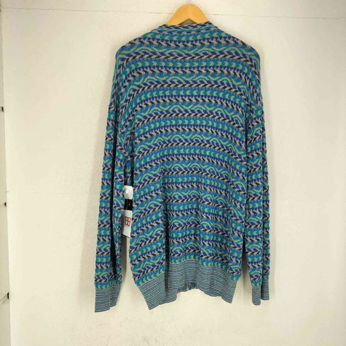 ミッソーニスポーツ MISSONI SPORTS マルチカラーカーディガン メンズ