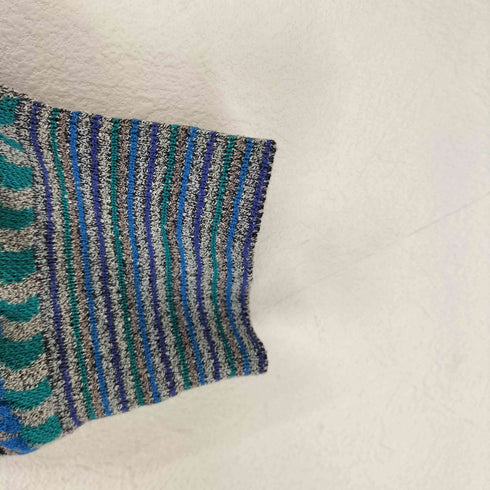 ミッソーニスポーツ MISSONI SPORTS マルチカラーカーディガン メンズ