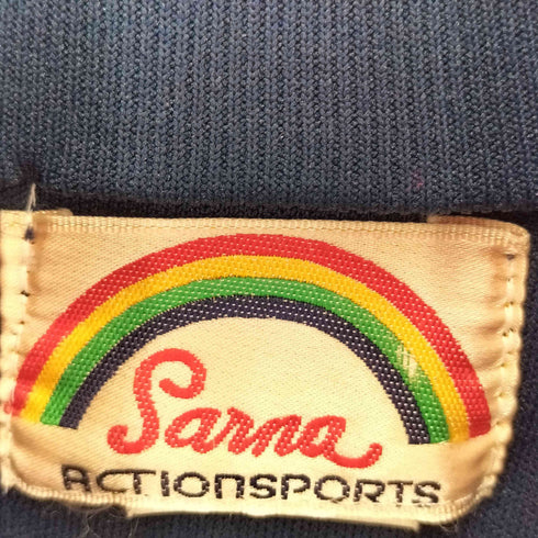 SARNA ACTIONSPORTS ラバー プリント サイドライン トラック ジャケット メンズ