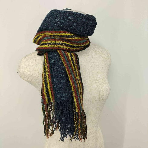 ミッソーニ MISSONI ミックスヤーン フリンジ マフラー レディース