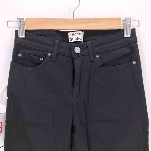 アクネストゥディオズ ACNE STUDIOS SKIN 5 BLACK スキニーパンツ レディース 25/32