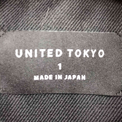 ユナイテッドトウキョウ UNITED TOKYO 23AW WOOL DENIM シャツブルゾン メンズ JPN:1