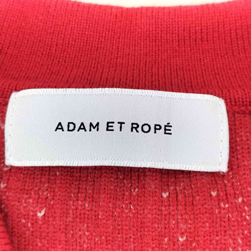 アダムエロペ Adam et Rope レーヨン混ニットポロシャツ メンズ JPN:M
