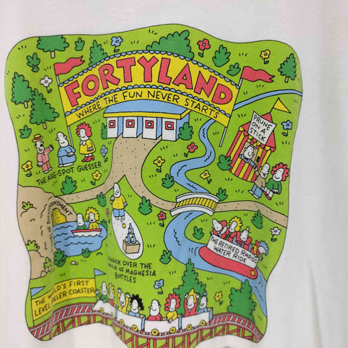 ヘインズ Hanes 90s USA製 HEAVY WEIGHT 50/50 プリントクルーネックTシャツ メンズ JPN:XL