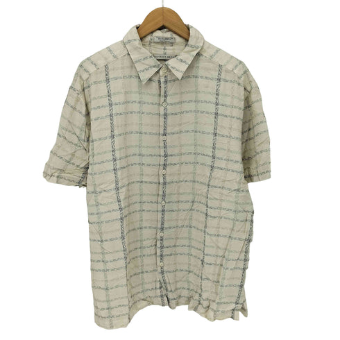 総柄 コットンレーヨン S/S シャツ メンズ import:L