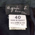 アニエスベー agnes b. PARIS テーパードスラックスパンツ メンズ 40