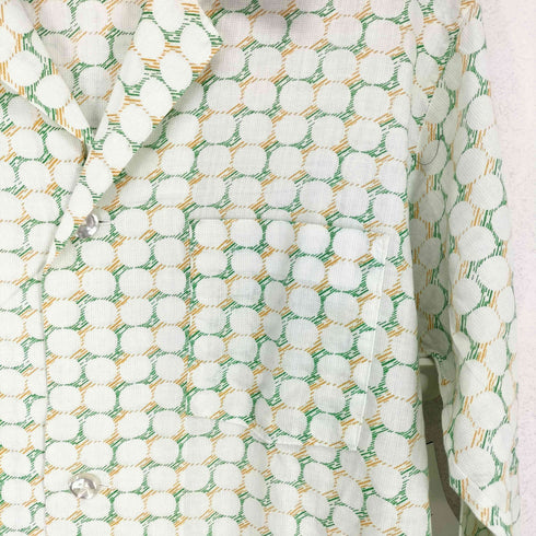 DESIGNER COLLECTION 総柄開襟シャツ メンズ JPN:M