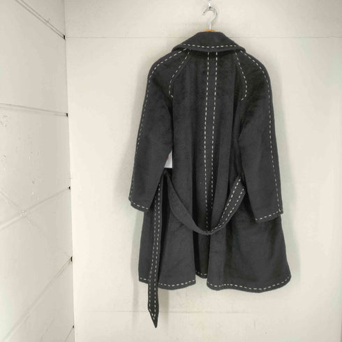フォーティーナインアヴェニュージュンコシマダ 49AV.Junko Shimada ステッチデザイン ウールカラーコート レディース 9