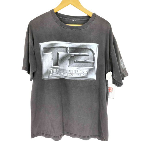 フロントプリントムービーTシャツ メンズ