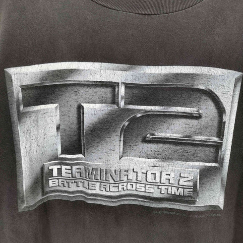 フロントプリントムービーTシャツ メンズ