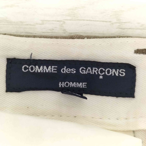 コムデギャルソンオム COMME des GARCONS HOMME シンチバックチノパンツ メンズ XS