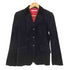 ピーエスポールスミス PS Paul Smith 3B ドット柄 ベルベットテーラードジャケット レディース 40