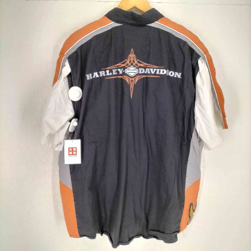 ハーレーダビッドソン HARLEY-DAVIDSON 背面刺繍シャツ メンズ JPN:XL