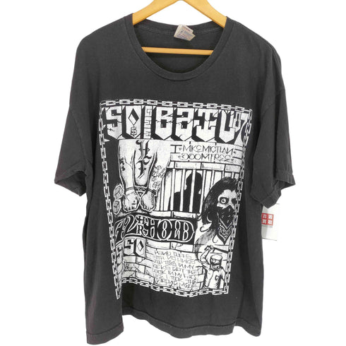 ベイサイド BAYSIDE MADE IN AMERICA フロントプリントクルーネックTシャツ メンズ JPN:XL
