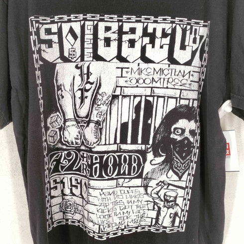 ベイサイド BAYSIDE MADE IN AMERICA フロントプリントクルーネックTシャツ メンズ JPN:XL