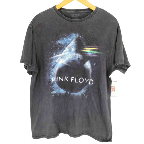 フロントプリントクルーネックバンドTシャツ メンズ JPN:L