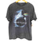 フロントプリントクルーネックバンドTシャツ メンズ JPN:L