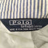 ポロバイラルフローレン Polo by RALPH LAUREN USA製 シアサッカー ストライプ ダブルブレストテーラードジャケット セットアップ メンズ 40R