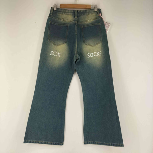 S〇XSOCKS やっち確定キラキラデニム レディース M