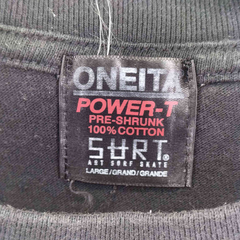 オニータ ONEITA バックプリント S/S Tシャツ メンズ