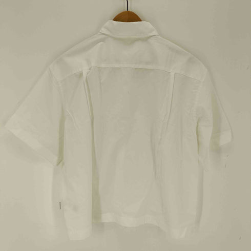 ムジラボ MUJI labo ポプリン半袖シャツ レディース JPN:L