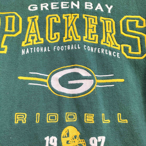 Riddell 90S NFL チーム 刺繍 スウエット メンズ