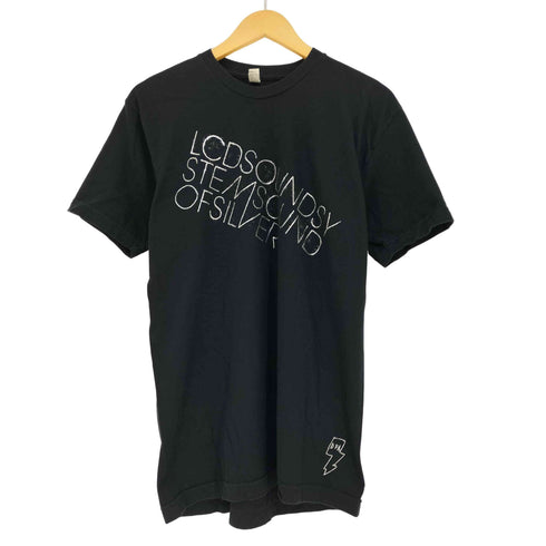 アメリカンアパレル AMERICAN APPAREL SOUND OF SILVER アルバム プリント バンド Tシャツ メンズ import:L
