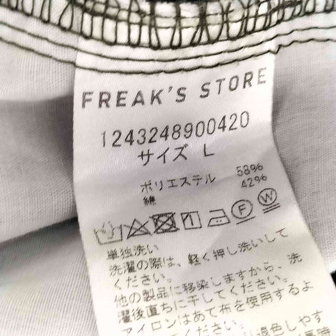 フリークスストア FREAKS STORE ワイドストレート カーゴパンツ メンズ JPN:L