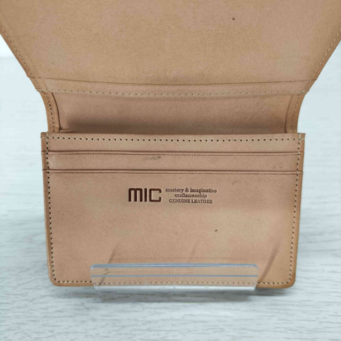 MIC レザー名刺入れ メンズ