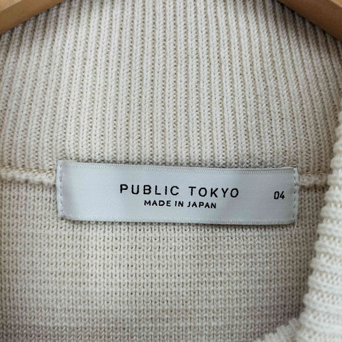 パブリックトウキョウ PUBLIC TOKYO バウンドウールミラノリブハイネック メンズ JPN:4