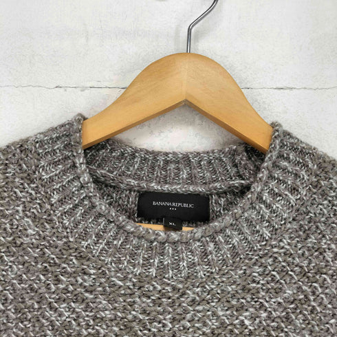 バナナリパブリック BANANA REPUBLIC ウールモックネックニット メンズ import:XL