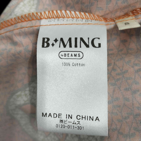 ビーミングバイビームス B:MING by BEAMS 総柄プリントワイドパンツ レディース JPN:S