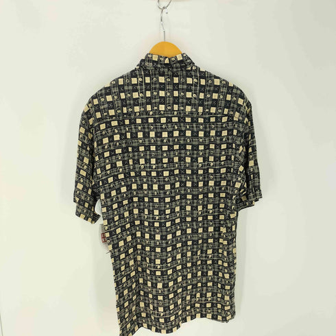 ピエールカルダン pierre cardin 100%レーヨン アロハシャツ メンズ JPN:S