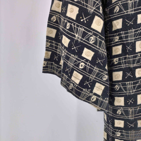 ピエールカルダン pierre cardin 100%レーヨン アロハシャツ メンズ JPN:S
