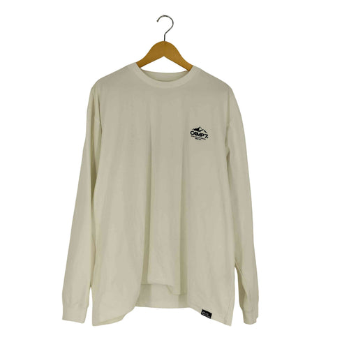 キャンプセブン CAMP7 ロゴ 両面プリント ロングスリーブTシャツ メンズ import:XL