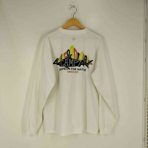 キャンプセブン CAMP7 ロゴ 両面プリント ロングスリーブTシャツ メンズ import:XL