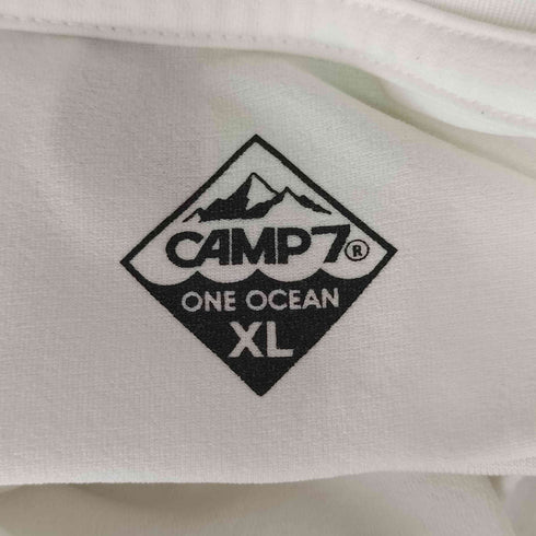 キャンプセブン CAMP7 ロゴ 両面プリント ロングスリーブTシャツ メンズ import:XL